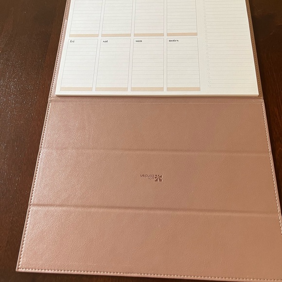 Erin Condren Bundle: vegan leather weekly planner, 3 Snap in Dashboards, pouch - Picture 3 of 16